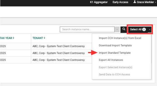 K1A-Import-Standard-Template